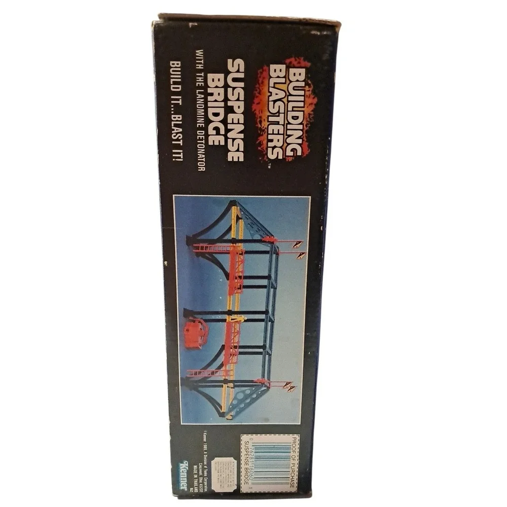 1989 Kenner Building Blasters Suspense Bridge Landmine Detonator #16060